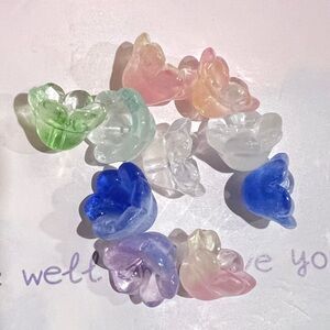 DIY ACCESSORIES - Colorful Flower Beads for your own designs